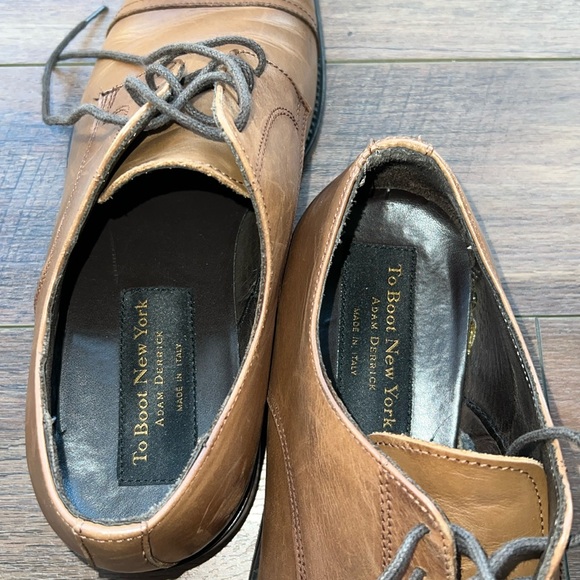 To Boot New York Adam Derrick Leathee Men's Oxford - Picture 9 of 13